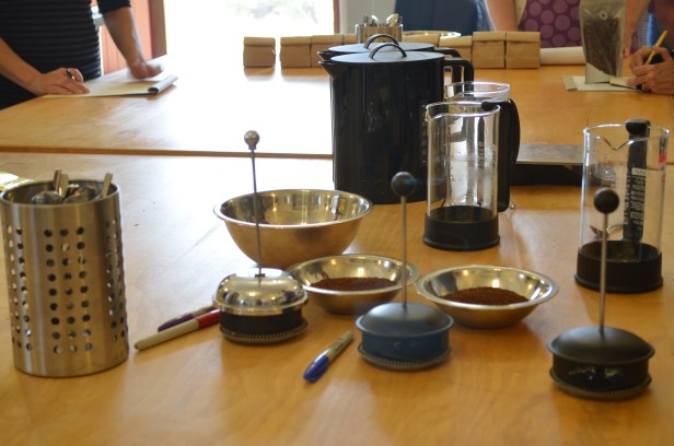 French presses at the Zane Grey Estate