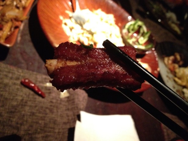 BBQ Pork Ribs at Lost Heaven