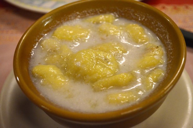 House of Haos Sri Nuan Lamai Koh Samui Thailand Banana Coconut Milk Dessert