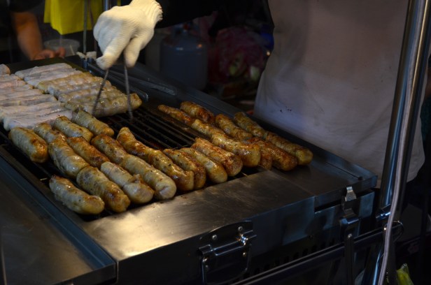 House of Haos Raohe Night Market Taipei Taiwan Sausages
