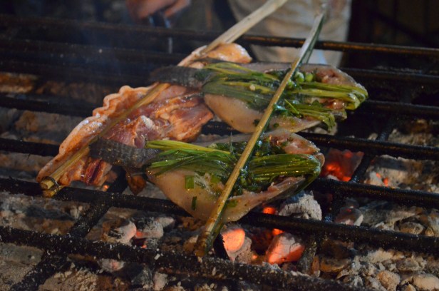 House of Haos Xishuangbanna Yunnan BBQ grilled fish sweet grass 2