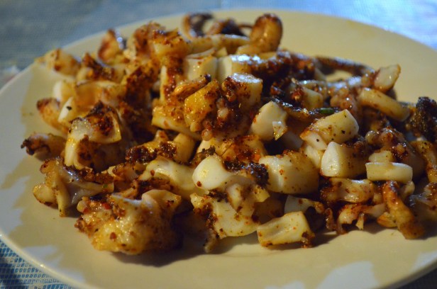 House of Haos Xishuangbanna Yunnan BBQ grilled squid