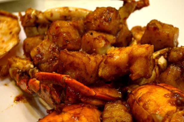 House of Haos Imperial Treasures Fine Chinese Cuisine Crab and Turnip Cake