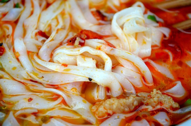 House of Haos Xishuangbanna Menghai Aini Village Breakfast Spicy Rice Noodle Soup 2