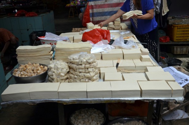 House of Haos Xishuangbanna Menghai Aini Village Market Tofu 2