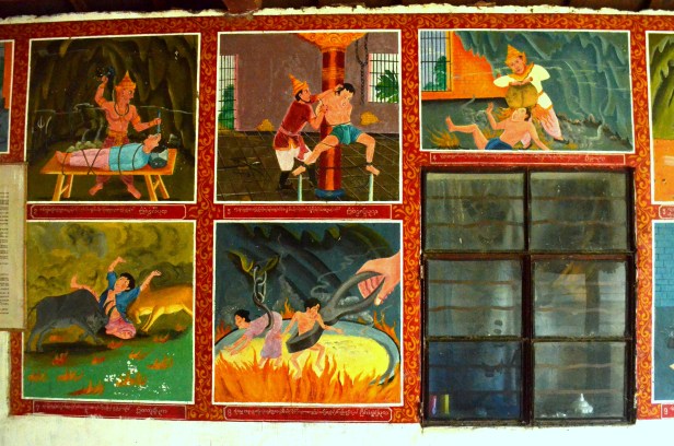 House of Haos Xishuangbanna Menghai Aini Village Temple Mural 1