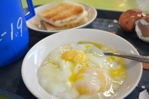 House of Haos Hong Lim Food Court Singapore Soft boiled eggs