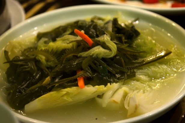 House of Haos Lee House Wan Chai Hong Kong Dim Sum Bok Choy Seaweed