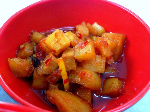 House of Haos A Niang Noodle House Shanghai Pickled Daikon