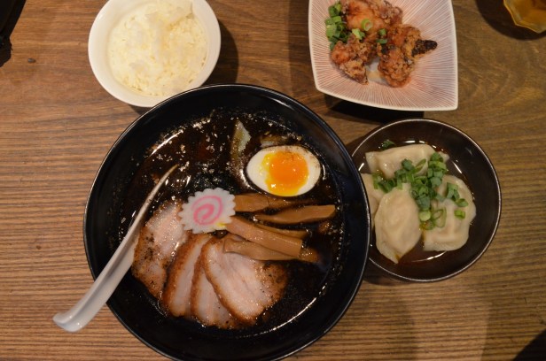 House of Haos Gogyo Roppongi Tokyo Japan Burnt Miso Ramen Set