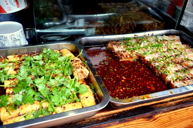 House of Haos Jinli Walking Street Chengdu Sichuan China Tofu Mung Bean Jelly Rolls