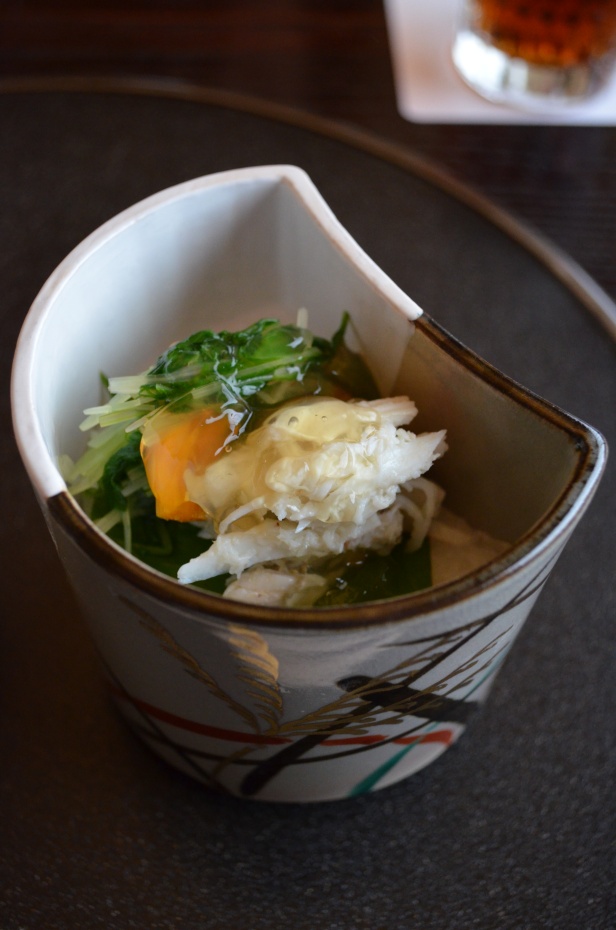 House of Haos Kashiwaya Osaka Japan Crab Salad