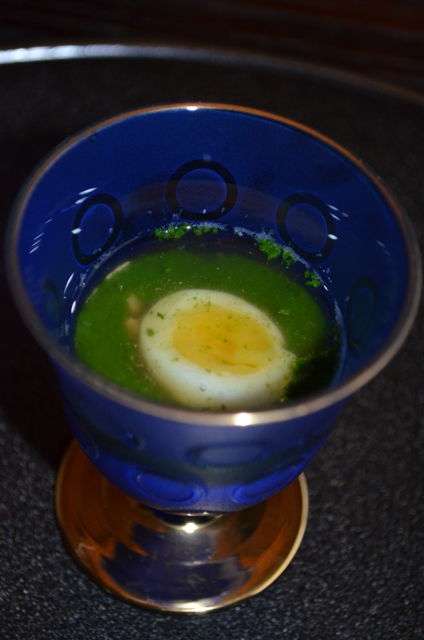 House of Haos Kashiwaya Osaka Japan Egg Yuzu Drink
