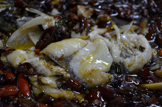 House of Haos Ming Ting Chengdu Sichuan China Chili Fish 3
