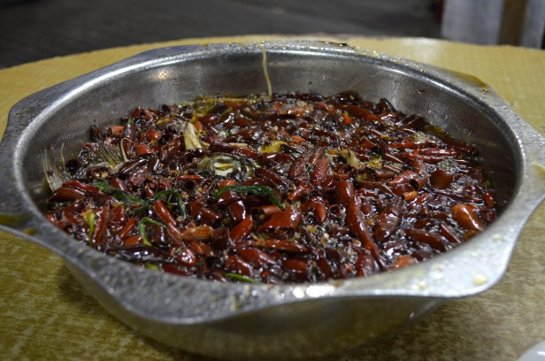 House of Haos Ming Ting Chengdu Sichuan China Chili Fish