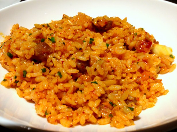 House of Haos Molokai Shanghai China Kimchi Beef Fried Rice