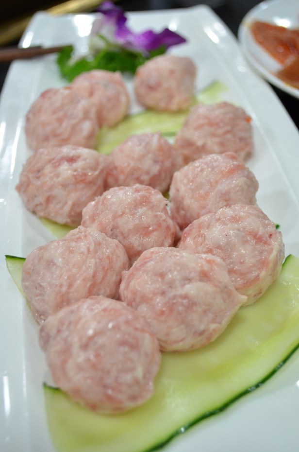 House of Haos Shu Jiu Xiang Hotpot Chengdu Sichuan China Meatballs