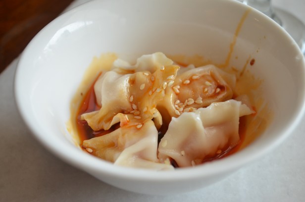 House of Haos Shun Xing Shanghai China Red-oil dumplings