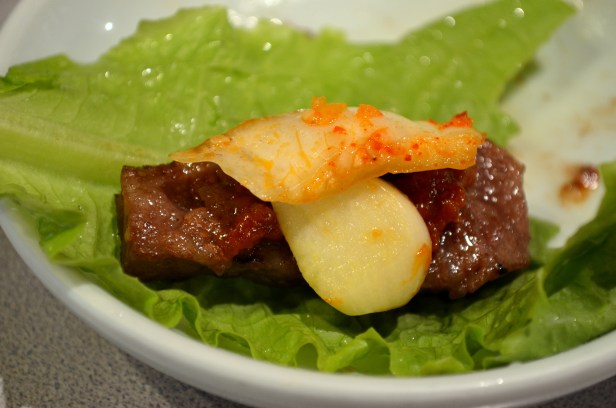 House of Haos Wooraeok Daechi Gangnam Seoul Korea Galbi Garlic