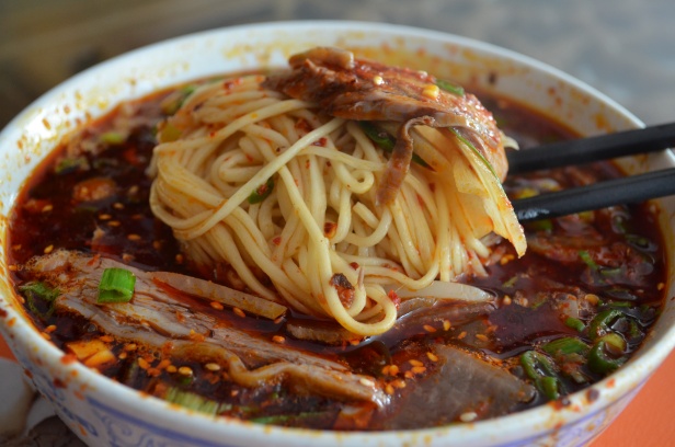 House of Haos Wumule Beef Noodles Lanzhou China La Mian Noodles