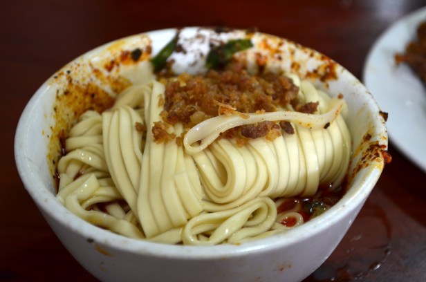House of Haos Xiao Tan Tofu Chengdu Sichuan China Dan Dan Noodles