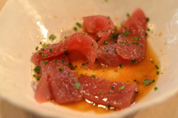 House of Haos ABC Kitchen New York City Tuna Sashimi