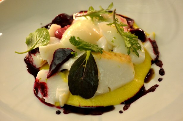 House of Haos Aldea New York City Beets Sweet Corn Puree Chatham Cod