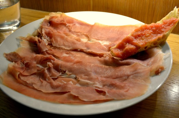 House of Haos Aldea New York City Benton's Country Ham Tomato Bread