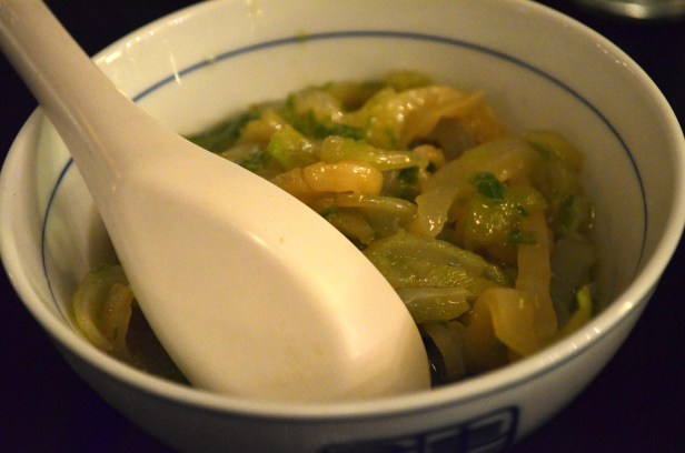 House of Haos Cafe China New York City Jellyfish in Scallion Pesto