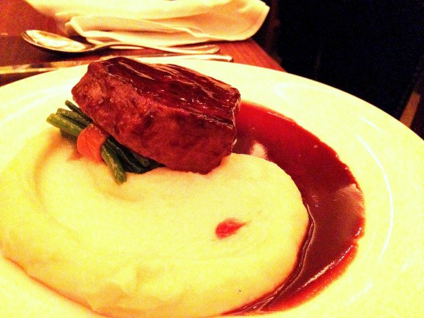 House of Haos Commerce West Village NYC New York Classic Steak Diane Haricot Vert Potato Puree