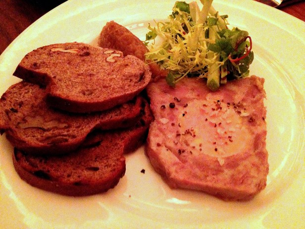 House of Haos Commerce West Village NYC New York Duck Foie Gras Rillette Terrine Sweet Onion Apple Relish