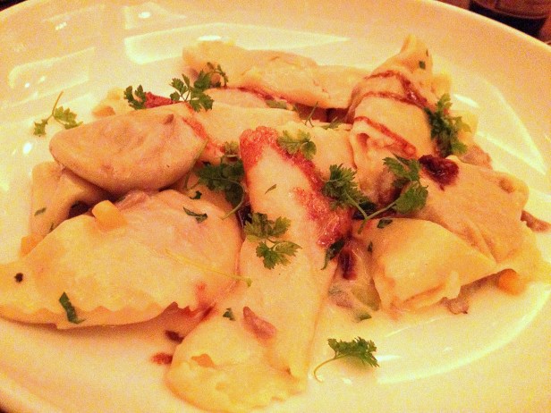 House of Haos Commerce West Village NYC New York Forest Mushroom Cannelloni Chanterelle Porcini Truffle