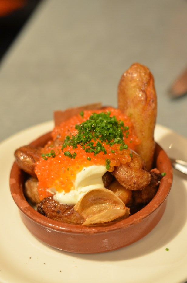 House of Haos Il Buco Alimentari and Vineria Noho New York Potatoes Creme Fraiche Trout Roe