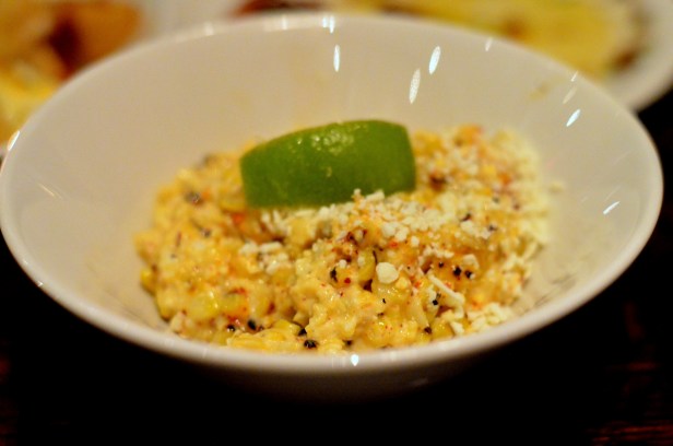 House of Haos Toro Chelsea NYC New York Corn Aioili Lime Espellette Pepper Cheese