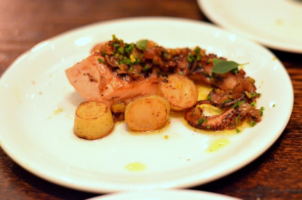 House of Haos Toro Chelsea NYC New York Galician Octopus Potatoes Charred Onions