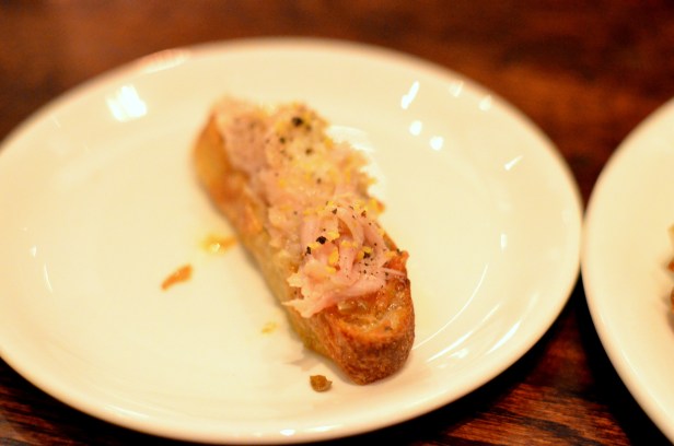 House of Haos Toro Chelsea NYC New York Tuna Belly on Toast