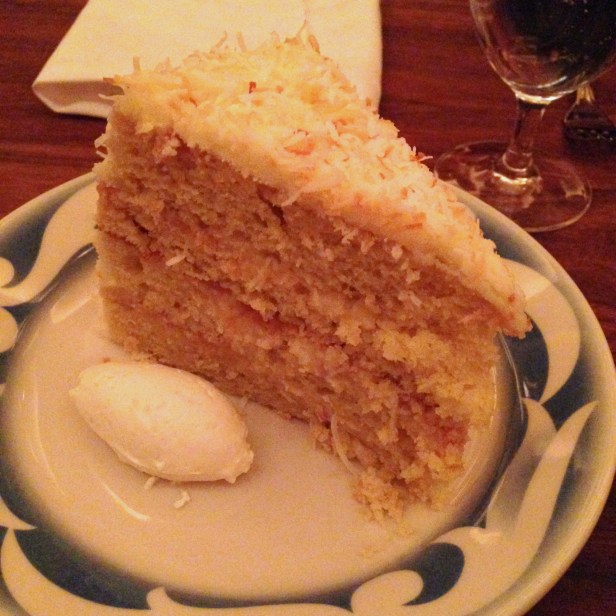 House of Haos Commerce Restaurant New York Best Coconut Cake