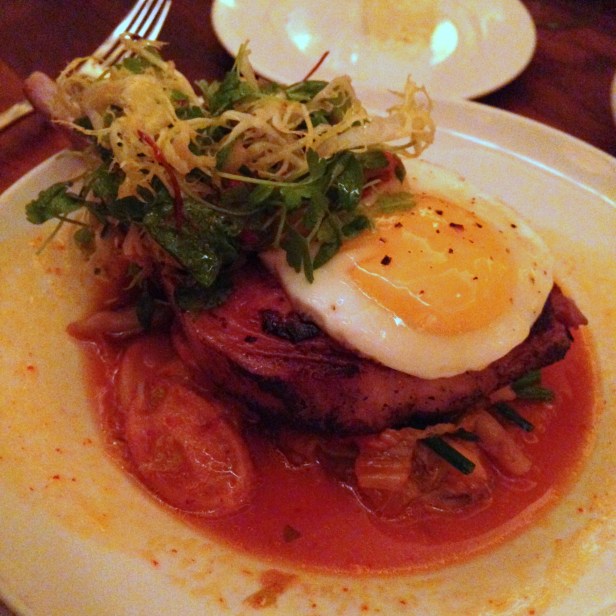 House of Haos Commerce Restaurant New York Korean-inspired Berkshire Pork Chop 2