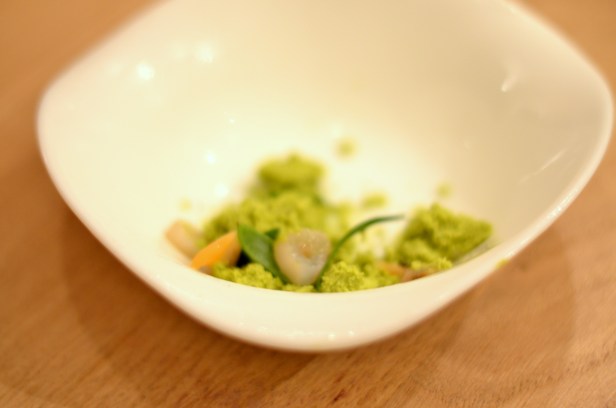 House of Haos Restaurant David Toutain Paris Iced Fennel Powder Cockles Razor Clams