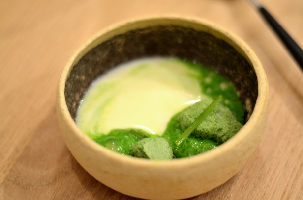 House of Haos Restaurant David Toutain Paris Parsley Meringue Veloute Root Mousse 2