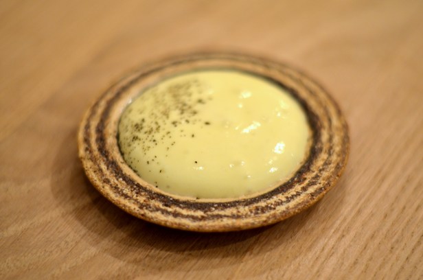 House of Haos Restaurant David Toutain Paris Smoked Potato Puree