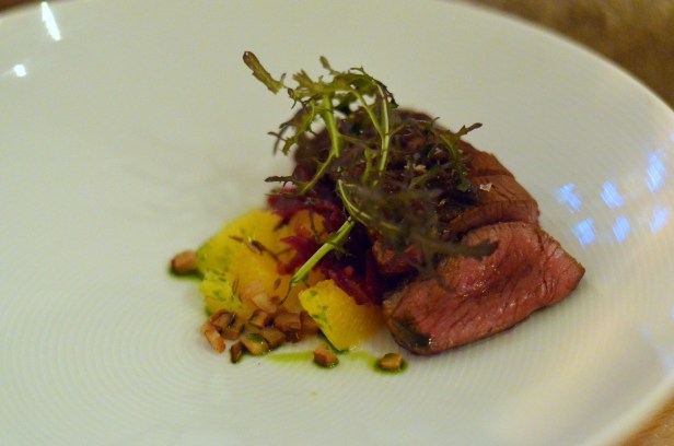 House of Haos Verjus Paris France Pan-seared duck Pineapple