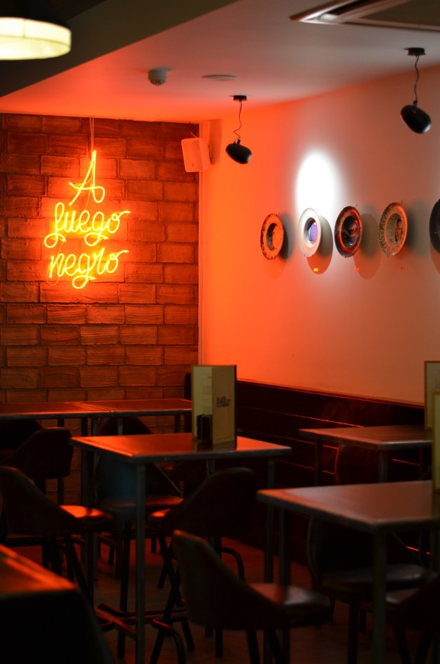 House of Haos A Fuego Negro Tapas St Sebastian Basque Country Spain Interior