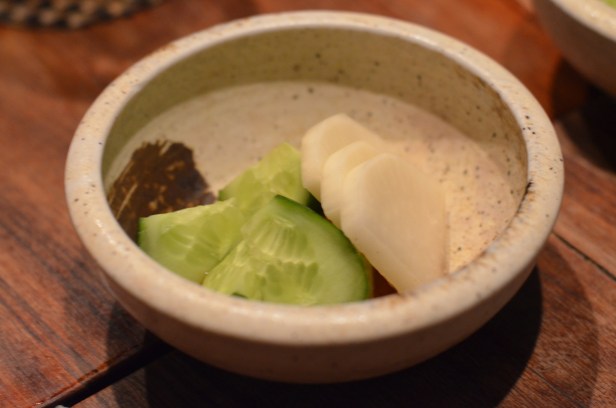 House of Haos Yakitori Tori Shin Upper East Side NYC New York City Pickles
