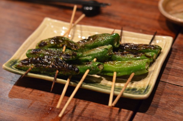 House of Haos Yakitori Tori Shin Upper East Side NYC New York City Shishito Peppers