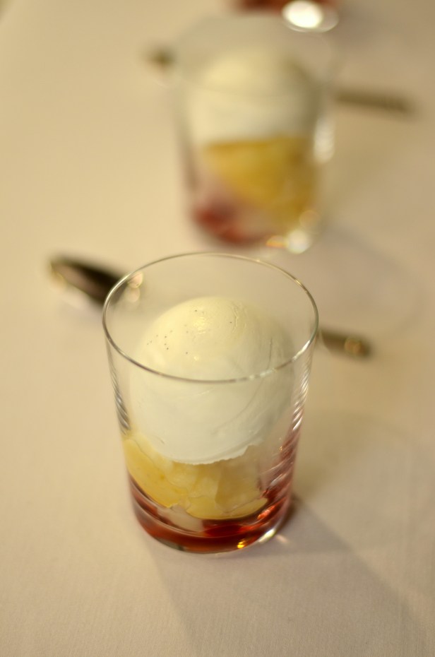 House of Haos Eleven Madison Park Flatiron NYC Tasting Menu Champagne Meringue