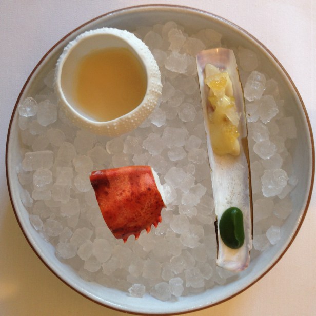 House of Haos Eleven Madison Park Flatiron NYC Tasting Menu Lobster Razor Clam