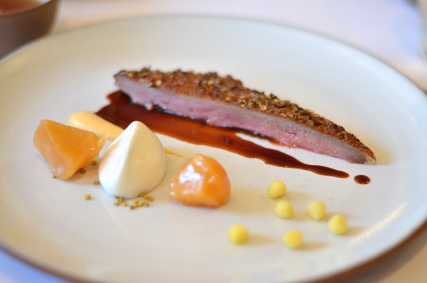 House of Haos Eleven Madison Park Flatiron NYC Tasting Menu Roasted Duck Breast Lavendar Honey Rutabaga