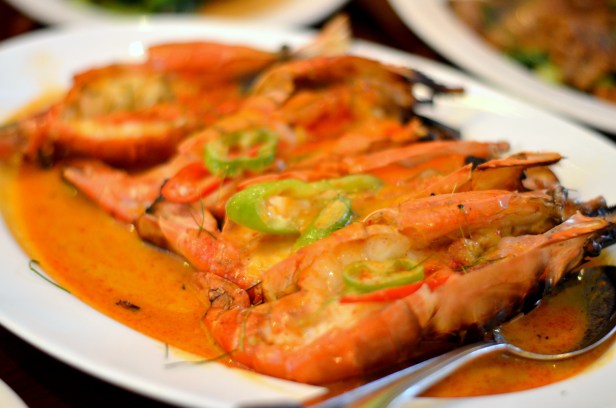 House of Haos Ayada Thai Woodside Queens  NYC Grilled Prawns
