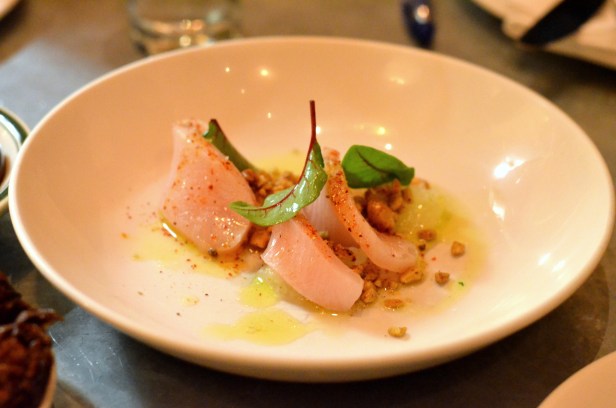 House of Haos Il Buco Alimentari Noho NYC Hamachi Crudo